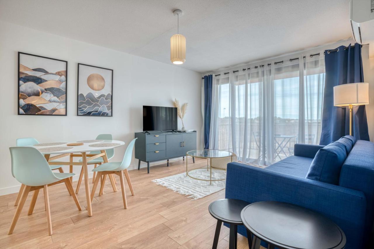 Confortable T2 / Clim + Parking Marmande Bagian luar foto
