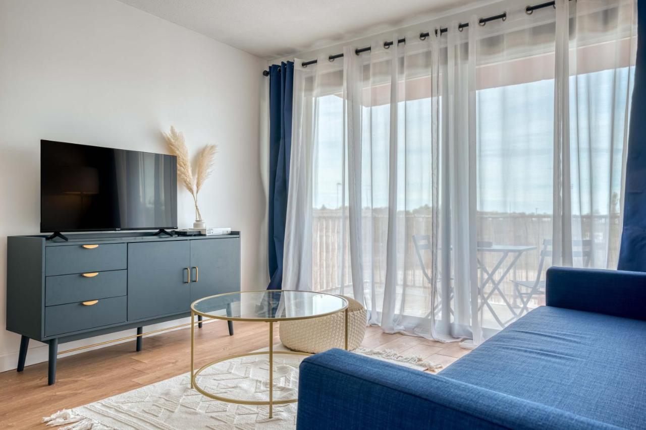 Confortable T2 / Clim + Parking Marmande Bagian luar foto